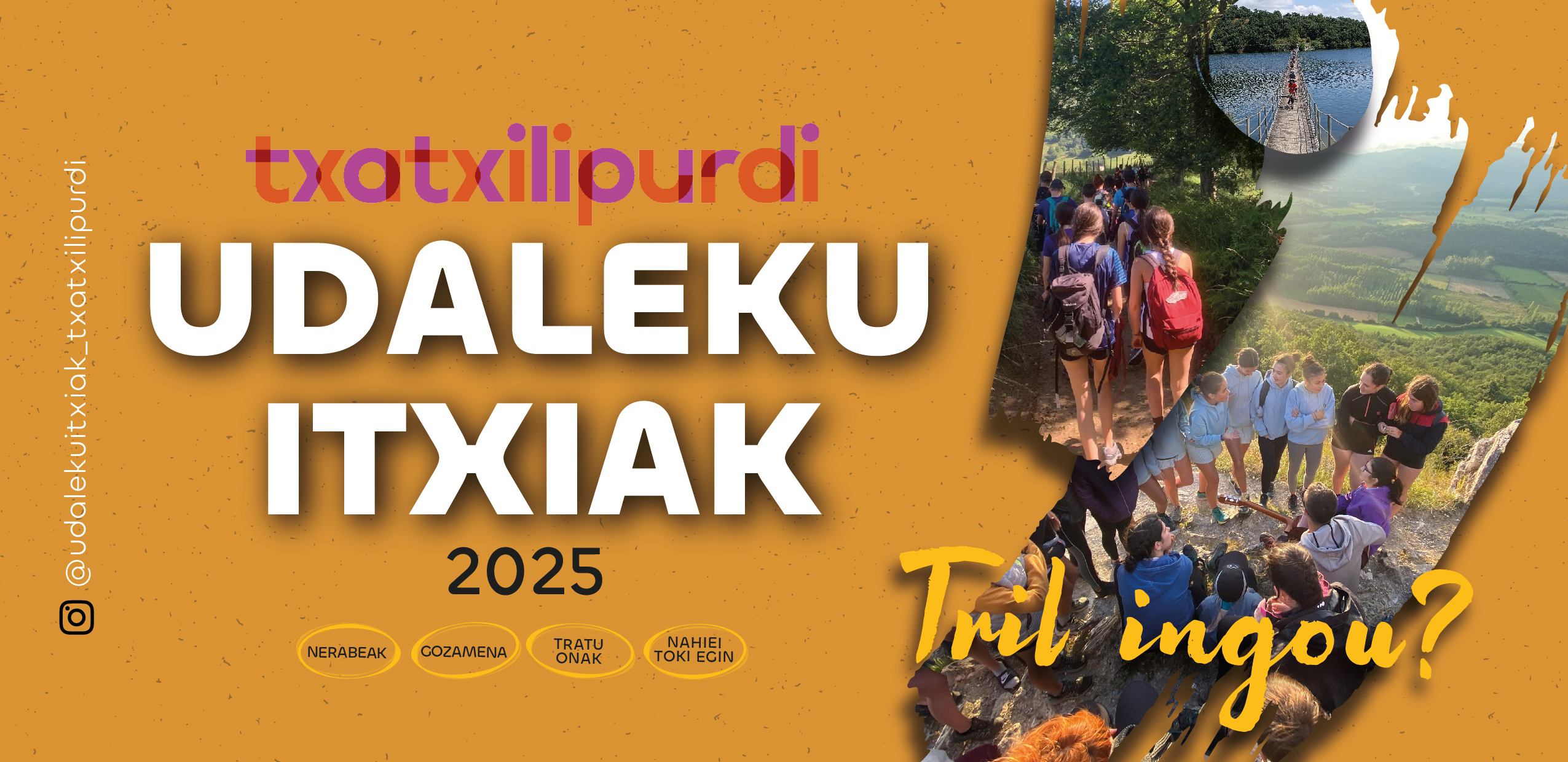 Txatxilipurdiko Udaleku Itxiak 2025